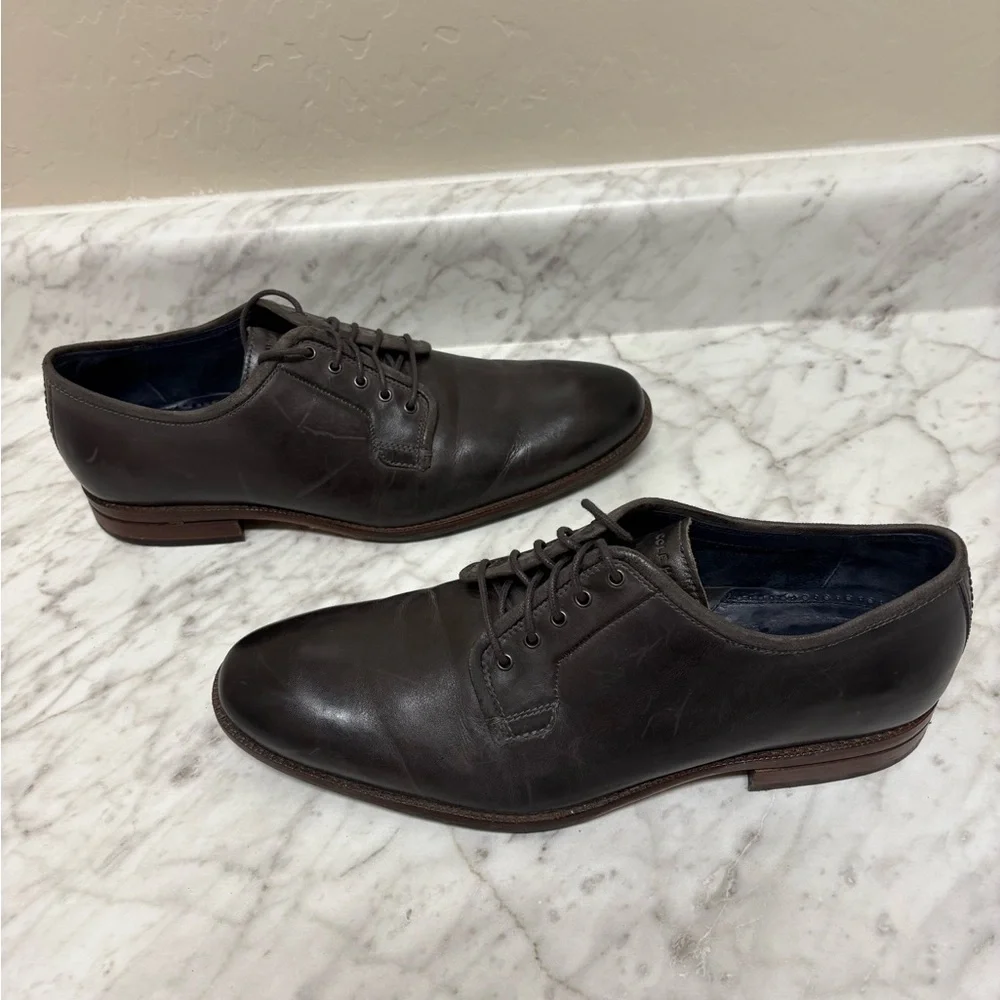 Cole Haan Men's Brown/grey Leather Dress Shoes